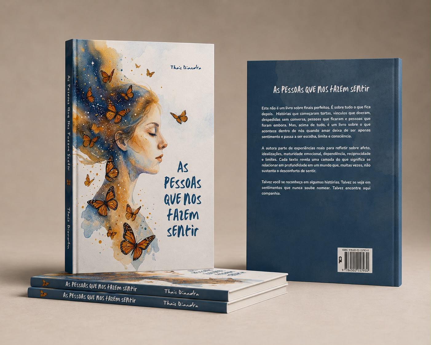 Livro Um Horizonte Infinito, de Thais Diandra
